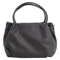 Flora|Handbag|2726|Full Grain|Black|
