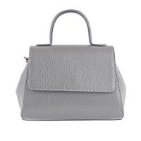 Gina|Handbag|2764|Full|Grain|Grey|