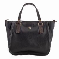 Chiarugi|Shopper|53004|leather shopper|ladies shopper|small tote|small shopper|small leather bags|distressed leather|brown leather|traditional leather|The Tannery