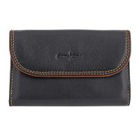 Gianni Conti|Purse|588349|black|ladies purse|Italian leather|small purse|card|coins|leather accessories|womens accessories|The Tannery