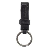 Gianni Conti|keyring|919756|leather keyring|mens keyring|unisex|new car|new job|new hom|gifts for her|gifts for him|The Tannery|natural leather|Italain leather|black