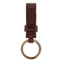 Gianni Conti|keyring|919756|leather keyring|mens keyring|unisex|new car|new job|new hom|gifts for her|gifts for him|The Tannery|natural leather|Italain leather|dark brown