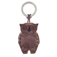 Owl|Keyring|P292|Dark Brown|