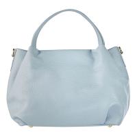 Flora|Handbag|2726|Full Grain|Pale Blue|