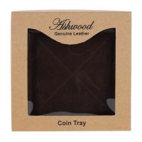 Leather|Coin|Tray|GS-1295|Brown|