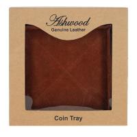 Leather|Coin|Tray|GS-1295|Chestnut|