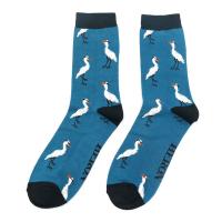 Mr Heron|Herons|Socks|Blue|