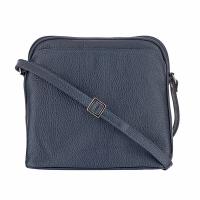 Oria|The Tannery|shoulder bag|leather shoulder bag|D3930|Italian leather|across body bag|The Tannery Collection|navy|blue|
