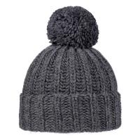 Wool|Alpaca|Pompom|Hat|526|Grey|